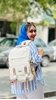 کوله پشتی مدرسه کتان MAN BUZHE كد 1031