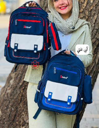 تصویری از كوله پشتي Shba همراه جامدادي كد 725
