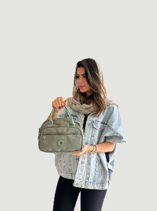 تصویری از کیف دوشی  برزنتی حاصل کد 1423-1