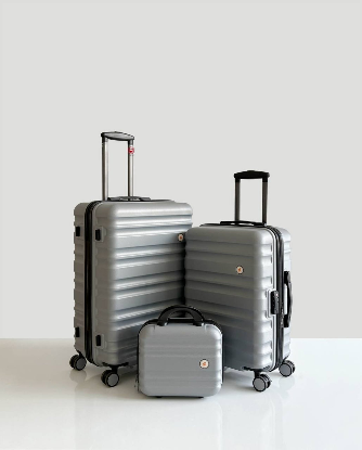 تصویری از ست چمدان سه تکه اقتصادی آمر