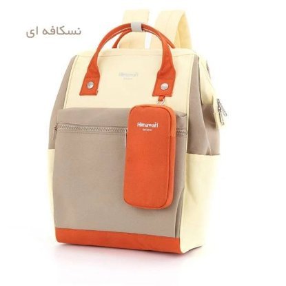 تصویری از کوله پشتی هیماواری (HIMAWARI)  با کیف آویز کد1027 رنگ 04