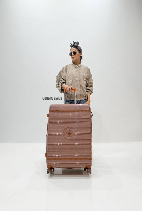 تصویری از چمدان TITANPLORA مدل تینا سایز بزرگ