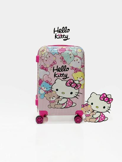 چمدان کودک طرح کیتی سایز بزرگ