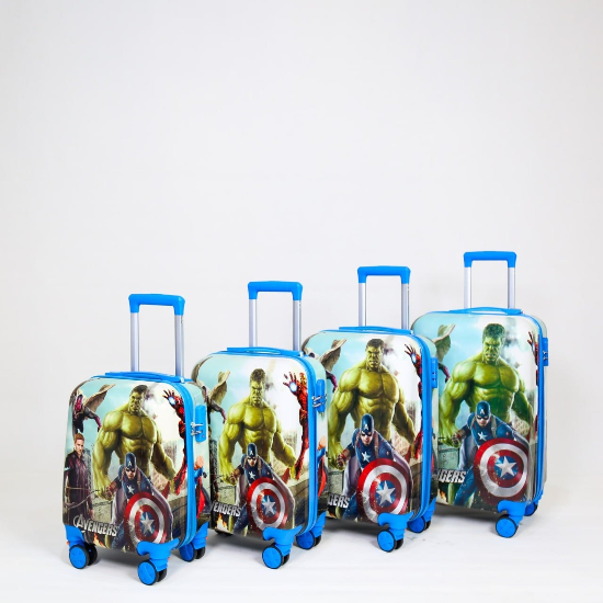 ست چمدان کودک طرح ابرقهرمانی