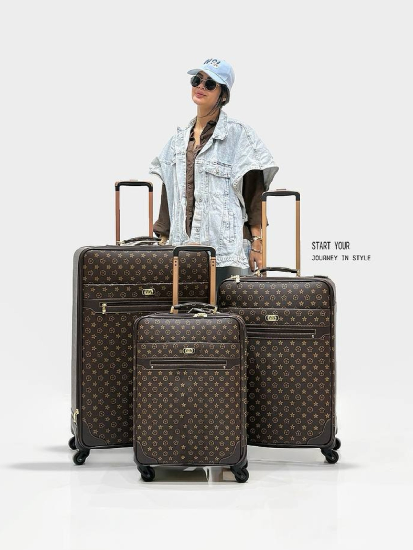 ست چمدان سه تکه لویی ویتون LV