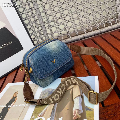 تصویری از کیف دوشی جین ولنتینو موجیتو کد 0010-M