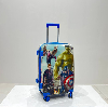 چمدان زده دار مانلو سایز متوسط  آبی