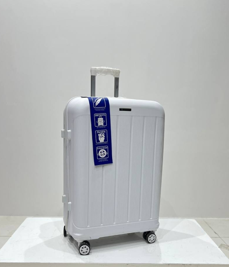 چمدان زده دار monza سایز بزرگ سفید