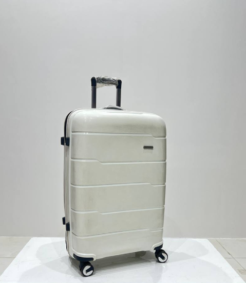 چمدان زده دار اسکای برتس سایز بزرگ سفید