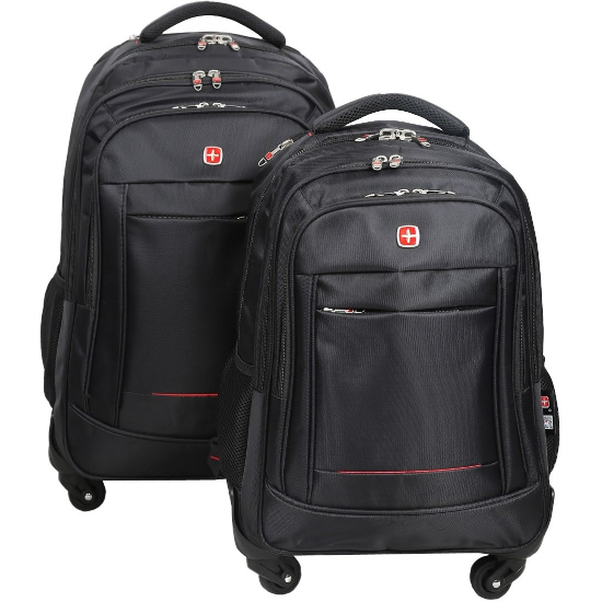 ست دو عددی کوله پشتی  چرخدار سوئیسی