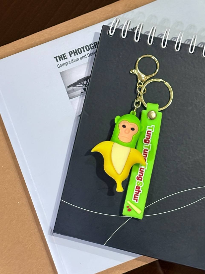 جا کلیدی فانتزی میمون در پوست موز کد25