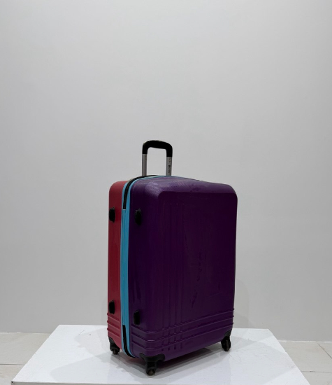 چمدان زده دار پیژیون سایز بزرگ بنفش سرخابی