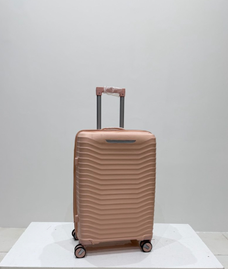 چمدان زده دار سایز متوسط صورتی