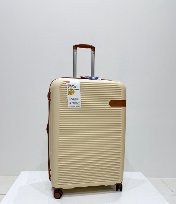 تصویری از چمدان زده دار it سایز بزرگ کرم