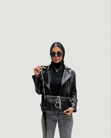 کیف دوشی سنتوزا خامه دوزی کد988-g