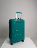 چمدان زده  دار اسکای برتس سایز بزرگ سبزآبی