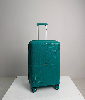 چمدان زده دار مونزا سایز متوسط سبزآبی