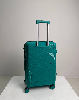 چمدان زده دار مونزا سایز متوسط سبزآبی