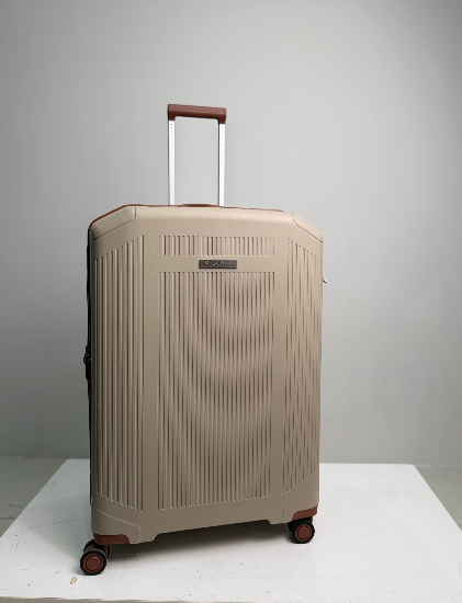 چمدان زده دار میلان سایز بزرگ بژ