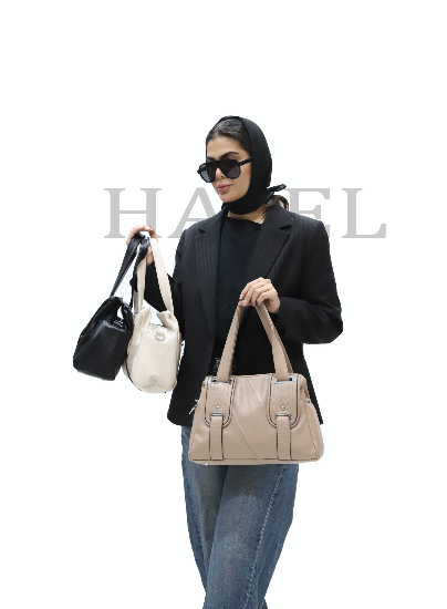 کیف دوشی زنانه چرم حاصل کد 1232-1