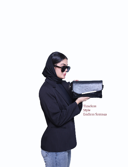 کیف دوشی چرم زنانه  سنتوزا کد985-S2