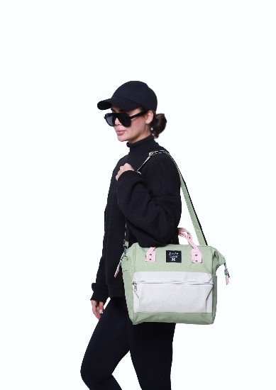 کیف مسافرتی سه کاره  کرم سبز