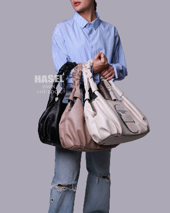 تصویری از کیف دوشی چرم زنانه حاصل کد1533