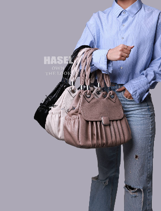 تصویری از کیف دوشی زنانه چرم حاصل کد 1445