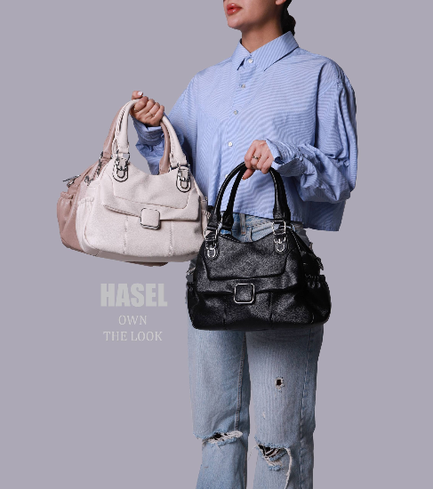 کیف دوشی چرم زنانه حاصل کد 1537