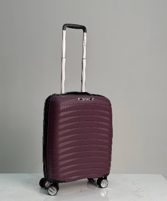 تصویری از چمدان زده دار ماندیرو سایز کوچک (کابین) بنفش 02