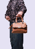 کیف دوشی و دستی چرم زنانه موجیتو کد 1029