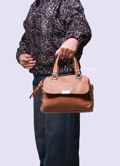کیف دوشی و دستی چرم زنانه موجیتو کد 1029