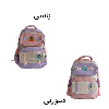 کوله پشتی دبستانی ZUNDI KIDS پیکسل دار کد 1226