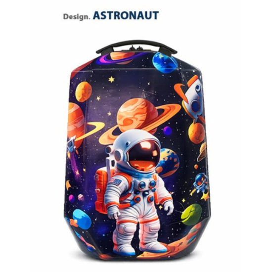 کوله پشتی مدرسه ای هارد کیس MARINOX MARVEL طرح فضا نورد Astronaut کد 1050