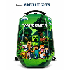 کوله پشتی مدرسه ای هارد کیس MARINOX MARVEL طرح ماینکرفت سبز minecraft green کد 1050