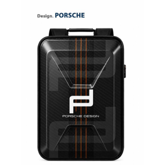 کوله پشتی فانتزی هارد کیس سفری MARINOX MARVEL طرح پورشه Porsche کد 1070