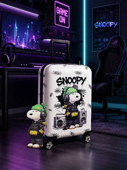 چمدان کودک MARINOX MARVEL کد 9590 طرح اسنوپی Snoopy