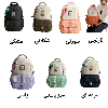 کوله پشتی  مدرسه حاصل همراه با آویز  کد 1511
