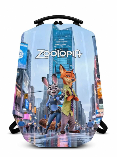 کوله پشتی مدرسه ای هارد کیس MARINOX MARVEL طرح زوتوپیا Zootopia کد1050