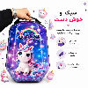 کوله پشتی مدرسه ای هارد کیس MARINOX MARVEL طرح یونیکورن  UNICORN کد 1050