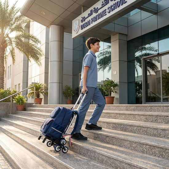 ترولی چرخ دار کوله پشتی